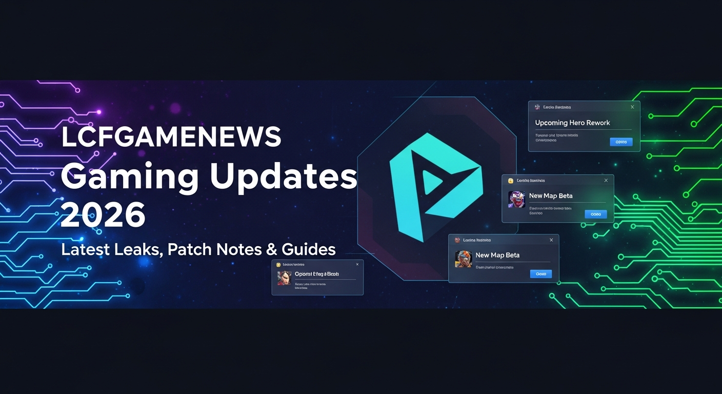 LCFGAMENEWS Gaming Updates